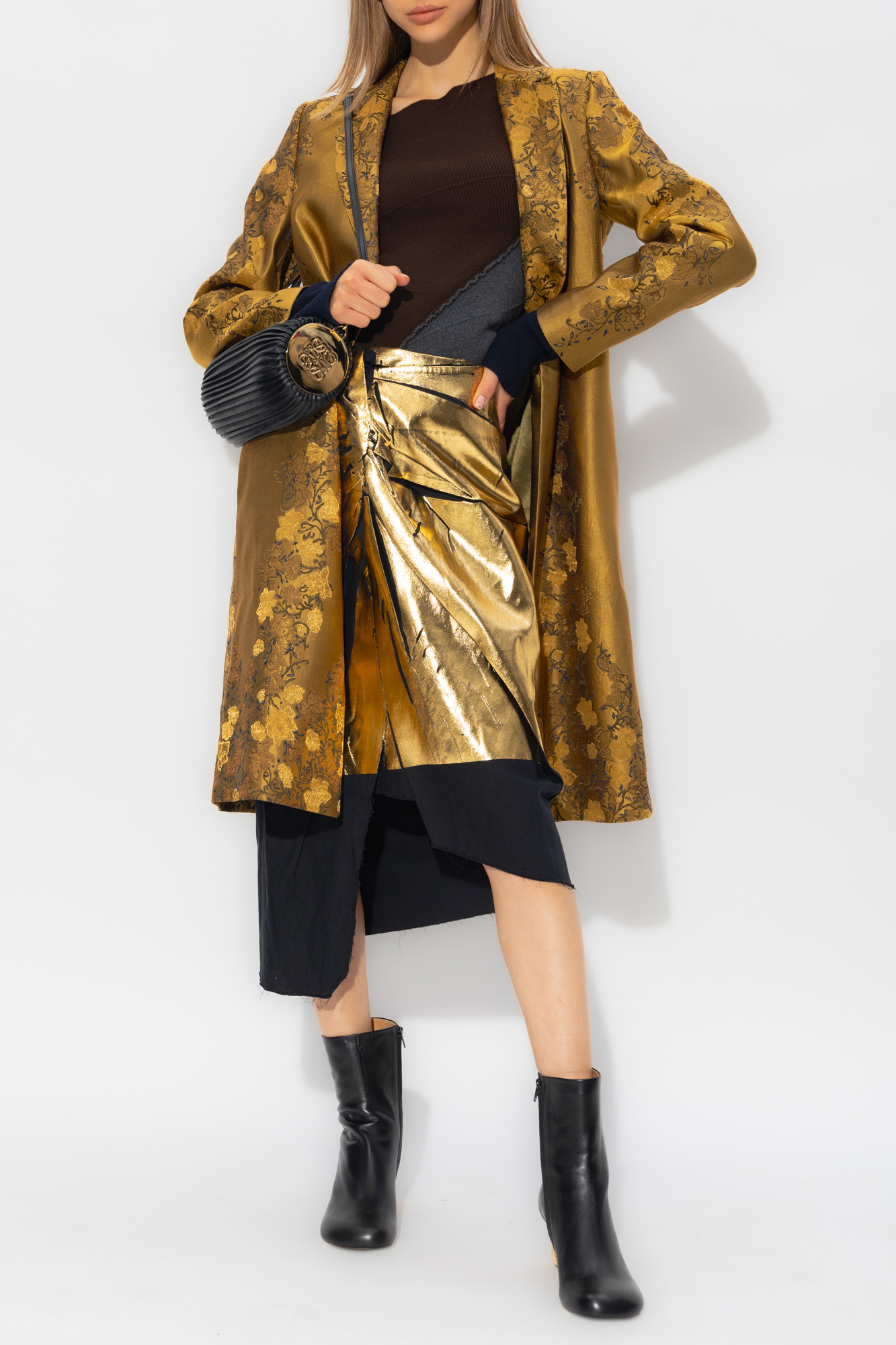 Dries Van Noten Jacquard coat | Women's Clothing | Vitkac